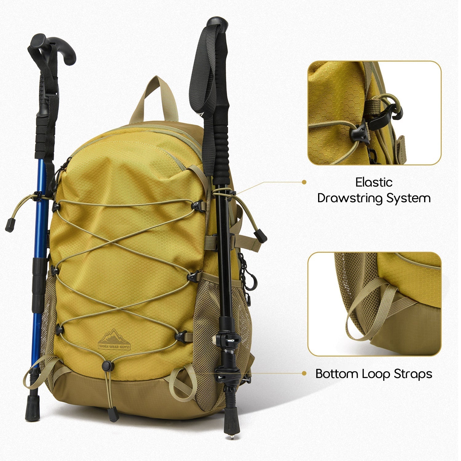 Pivot - Lightweight Large-Capacity Backpack For Hiking, Cycling & Adventure