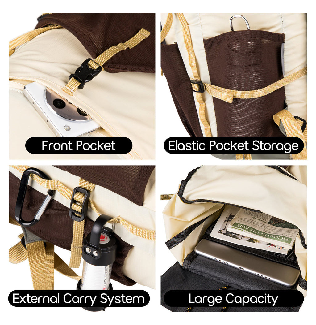 TrailMax – Lightweight Large-Capacity Backpack For Hiking, Cycling & Adventure