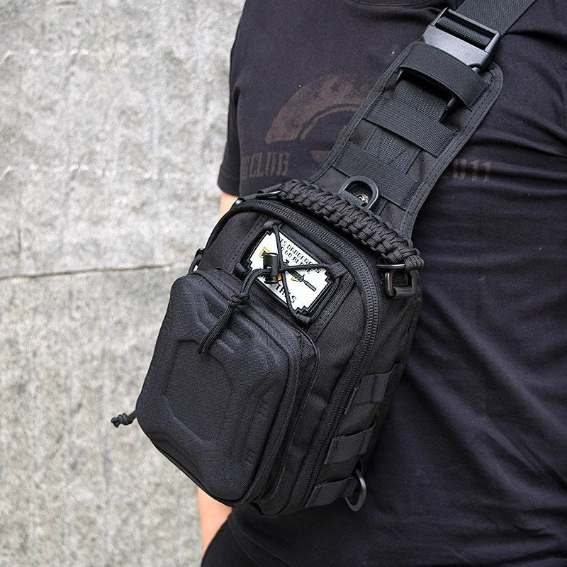 Apex - Hard Shell Tactical Chest Sling For Hiking, Travel & EDC