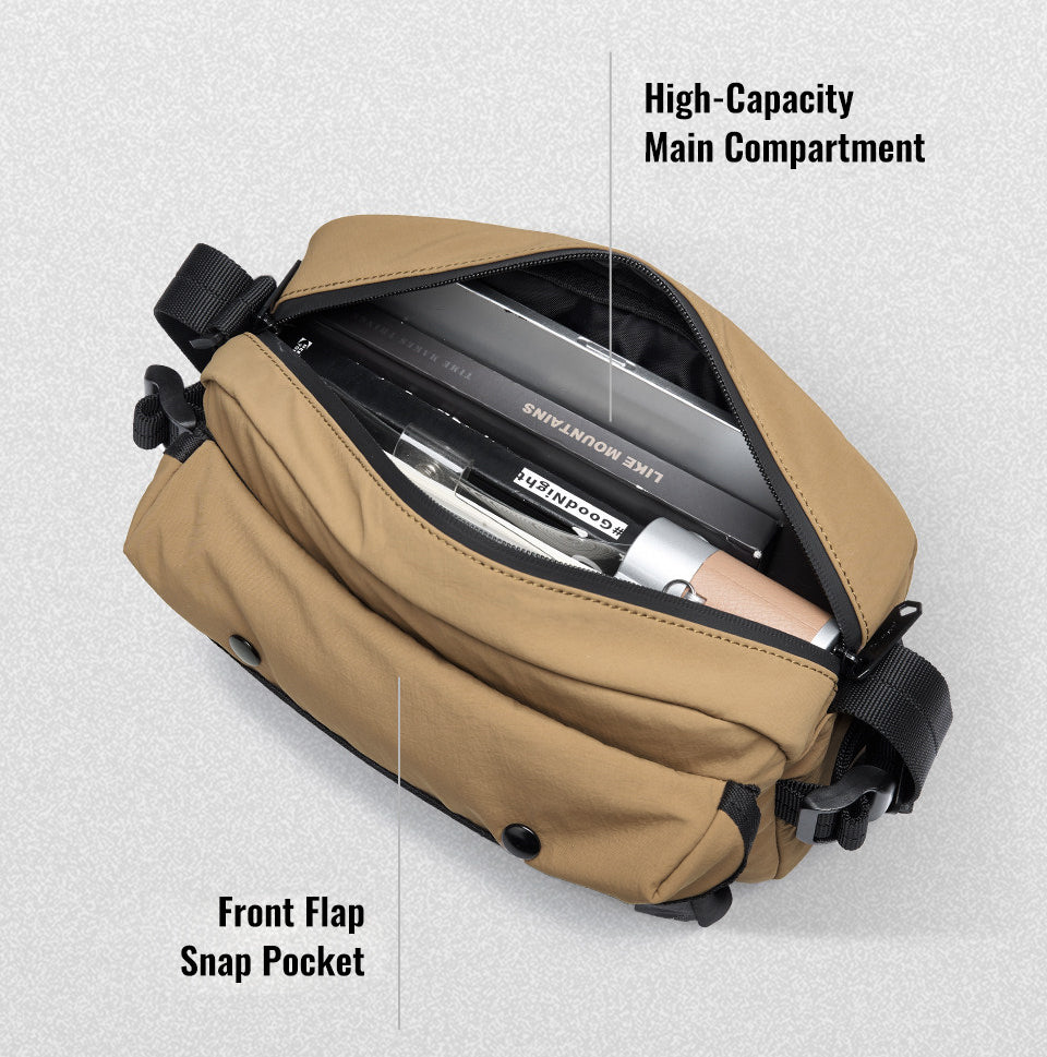 MetroSling – Lightweight Crossbody Sling Bag For Commuting, Travel & Daily Carry