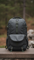 Graphite Expedition Backpack With Reinforced Base