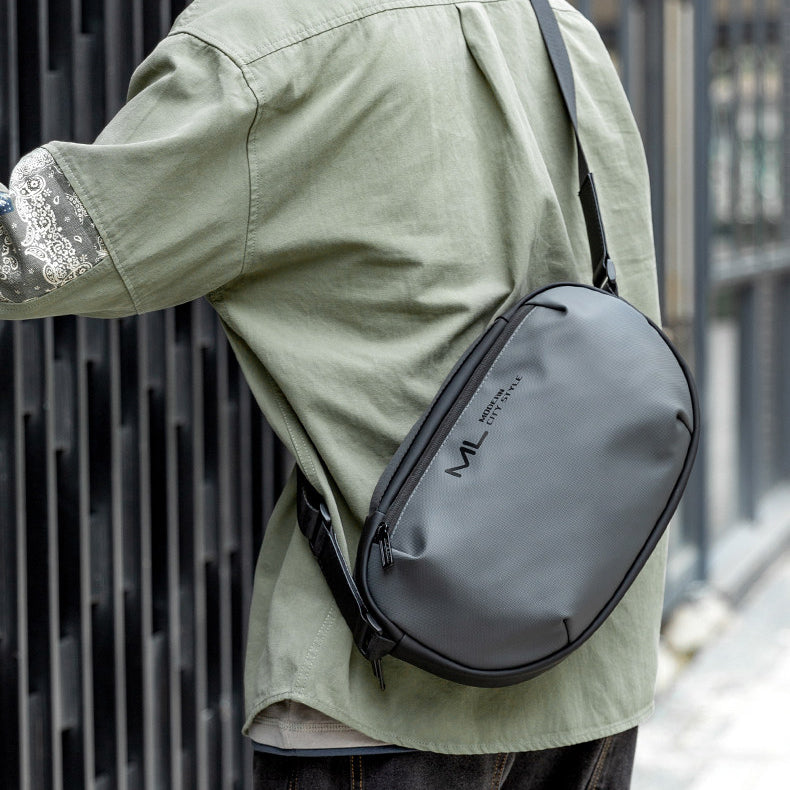 UrbanRig – Trendy Leather Chest Sling For Commuting, Travel & Daily Style