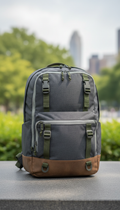 Evergreen Urban Daypack With Slim Profile
