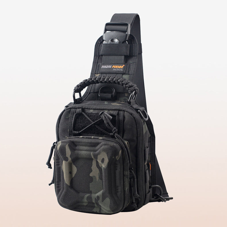 Apex - Hard Shell Tactical Chest Sling For Hiking, Travel & EDC