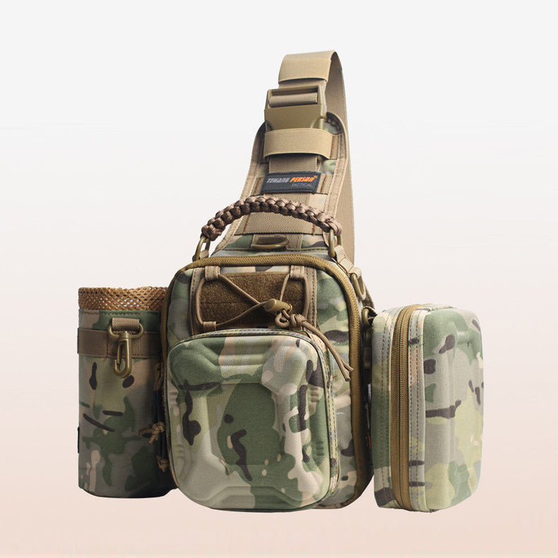 Apex - Hard Shell Tactical Chest Sling For Hiking, Travel & EDC