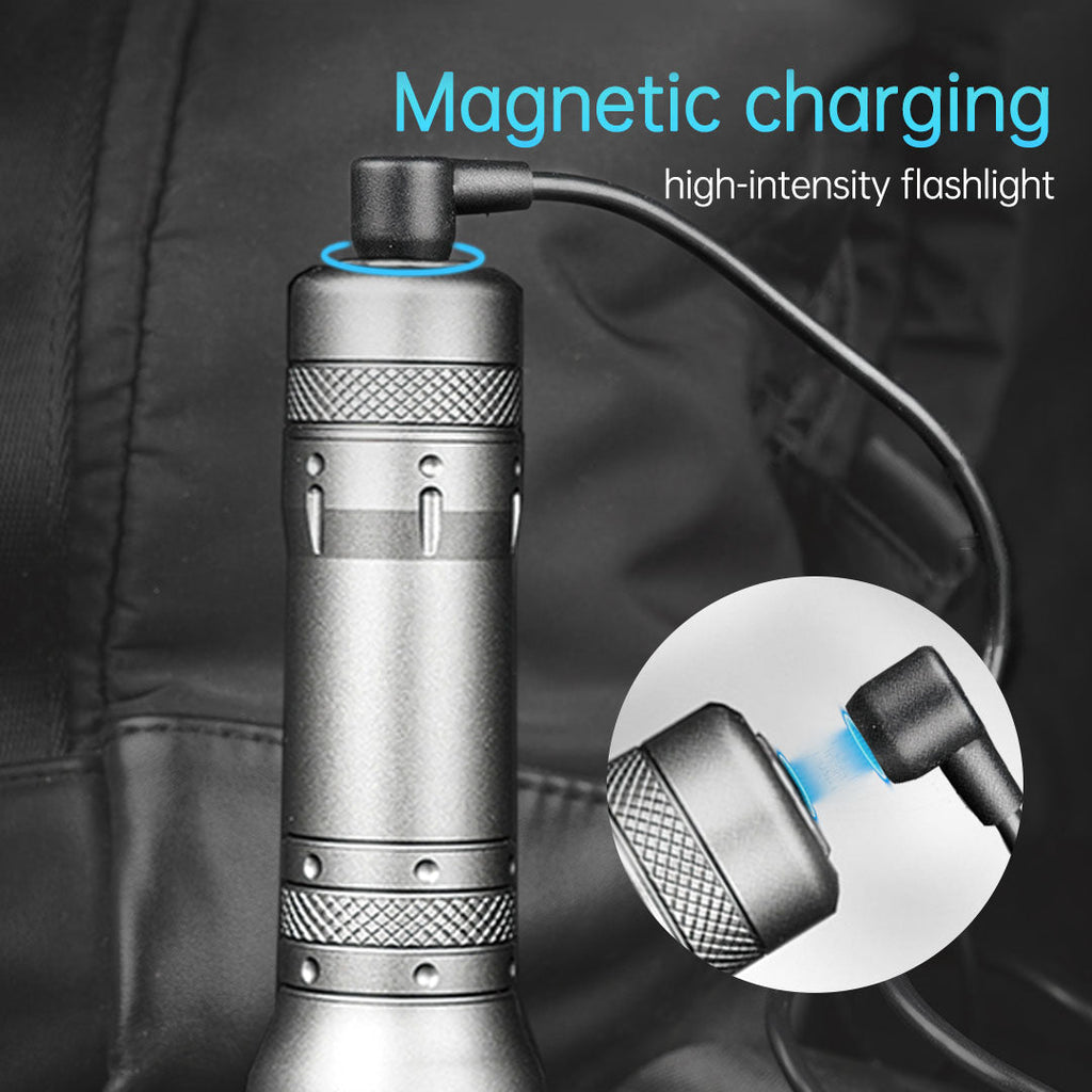 The Lightpalm - Portable Magnetic Charging Strong LED Flashlight
